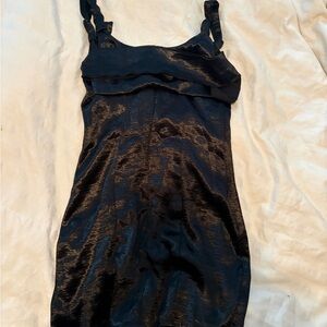 Black Lucy in the sky mini dress